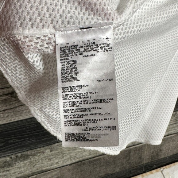 NEW Pearl Izumi Womens Transfer Sleeveless Baselayer Tank Top Size XS White Mesh - Picture 7 of 11